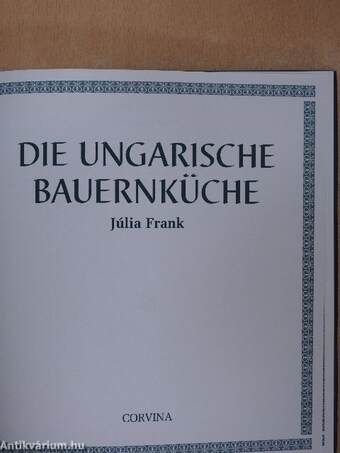 Die Ungarische Bauernküche