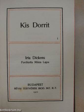 Kis Dorrit I-III.