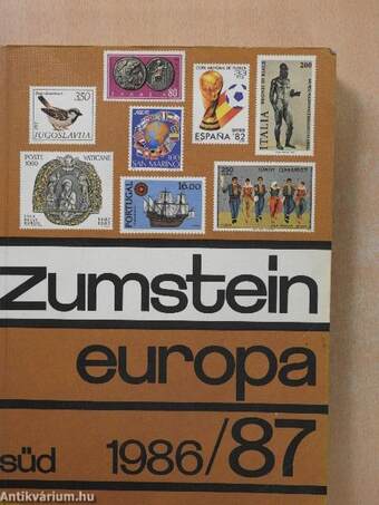 Zumstein Briefmarken-katalog - Süd Europa 1986/87