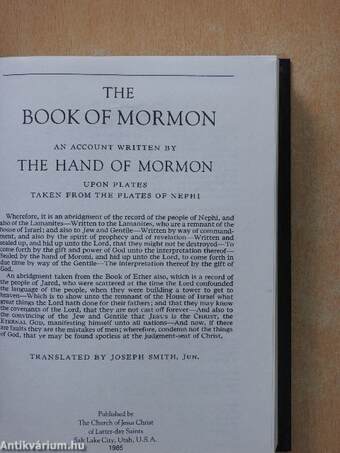 The Book of Mormon