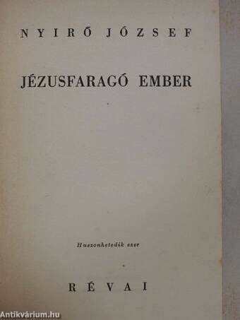 Jézusfaragó ember