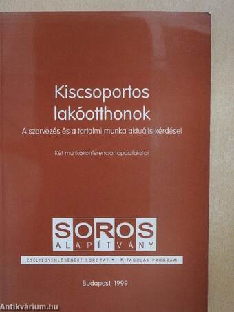 Kiscsoportos lakóotthonok