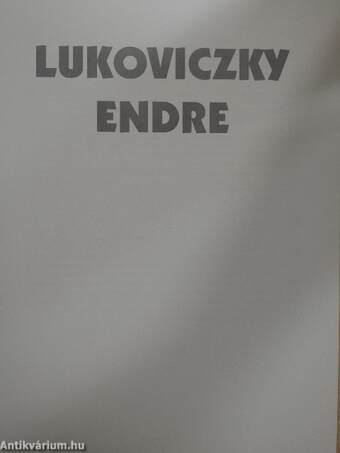 Lukoviczky Endre