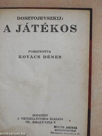 A játékos