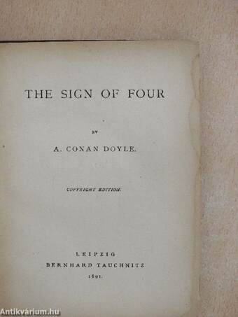 The sign of four