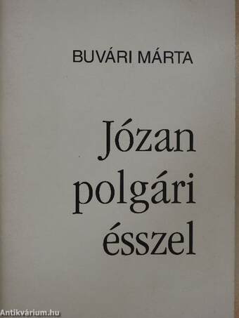 Józan polgári ésszel