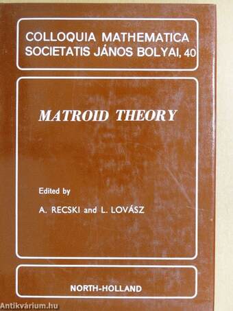 Matroid Theory