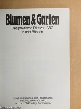 Blumen & Garten 1-8