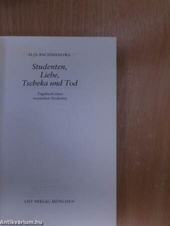 Studenten, Liebe, Tscheka und Tod