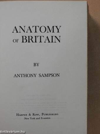 Anatomy of Britain