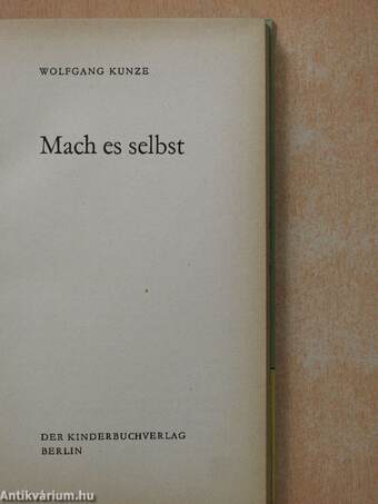 Mach es selbst