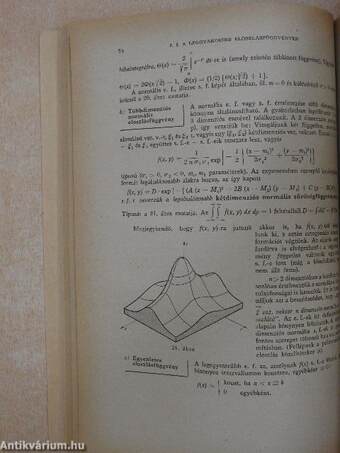 Műszaki matematikai gyakorlatok C. V.