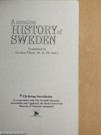 A concise History of Sweden