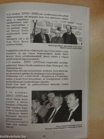 A Magyar Nemzeti Galéria Baráti Köre 1979-2004.