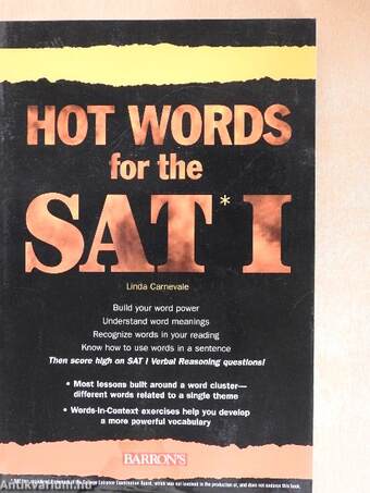 Hot Words for the Sat I