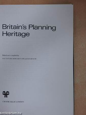 Britain's Planning Heritage