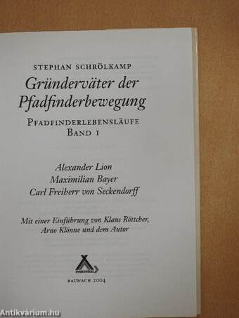 Gründerväter der Pfadfinderbewegung