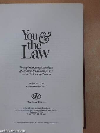 You & the Law