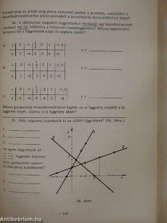 Feladatgyűjtemény a matematika tanításához