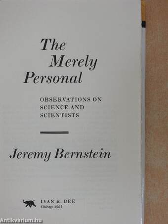 The Merely Personal