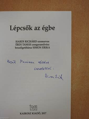 Lépcsők az égbe (dedikált példány)