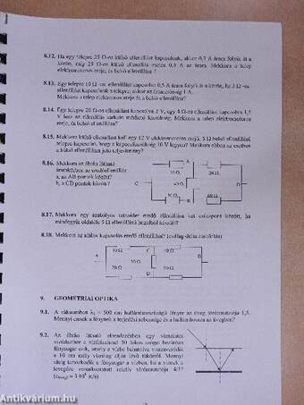 Fizika alapozó példatár