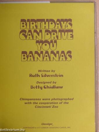 Birthdays Can Drive You Bananas