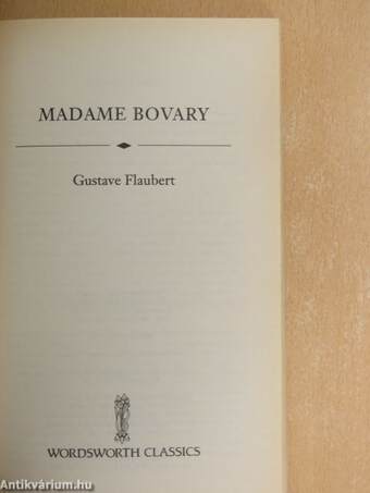 Madame Bovary