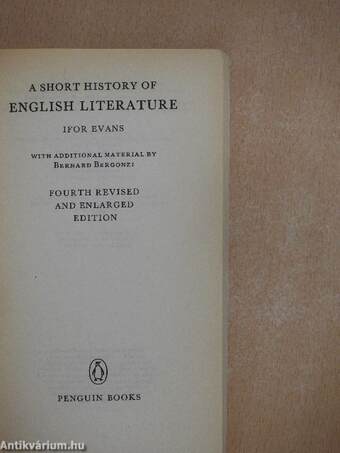 A short history of English Literature