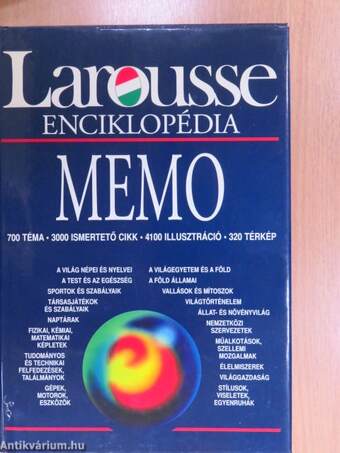 Larousse Enciklopédia - Memo