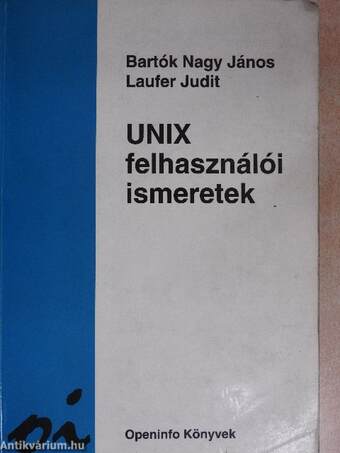 UNIX felhasználói ismeretek