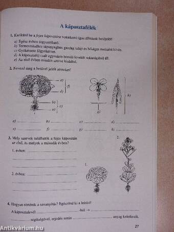 Természetismeret munkafüzet 5.