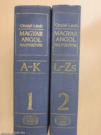 Magyar-angol nagyszótár 1-2.