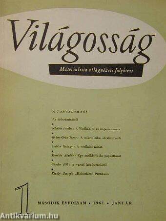 Világosság 1961. január