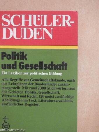 Schülerduden Politik und Gesellschaft