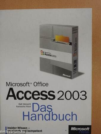 Microsoft Office Access 2003 - Das Handbuch - CD-vel