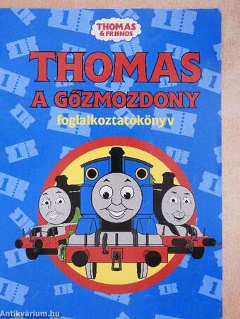 Thomas a gőzmozdony foglalkoztatókönyv