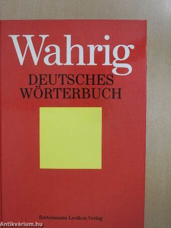 Wahrig Deutsches Wörterbuch