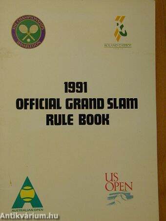 1991 Official Grand Slam rule book