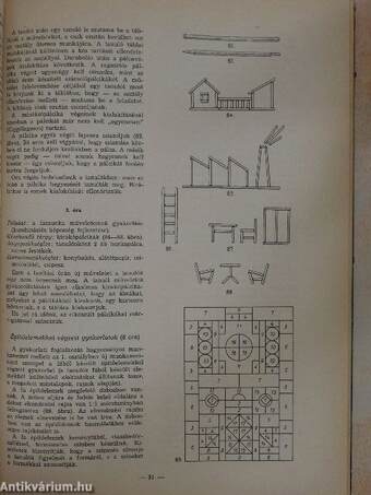 A gyakorlati foglalkozás tanítása az általános iskolák 1-4. osztályában