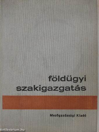 Földügyi szakigazgatás