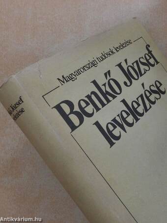 Benkő József levelezése