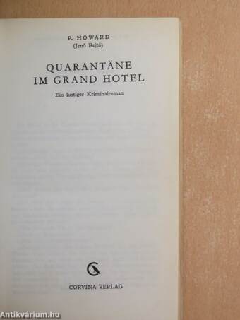 Quarantäne im Grand Hotel