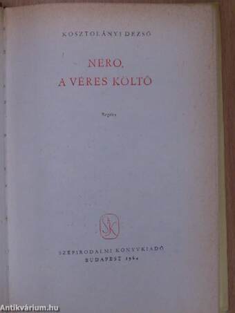 Nero, a véres költő