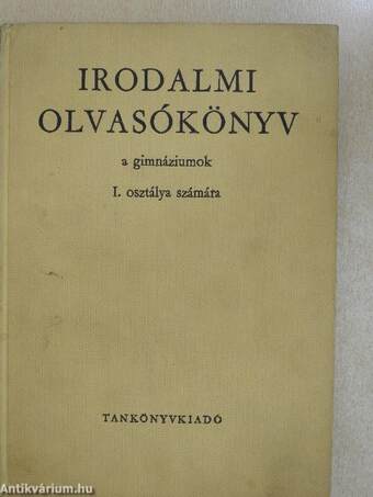 Irodalmi olvasókönyv I.