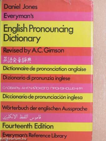 Everyman's English Pronouncing Dictionary