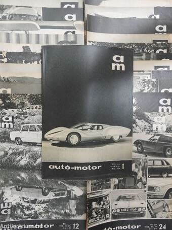 Autó-Motor 1968. (nem teljes évfolyam)