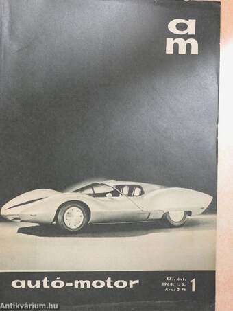 Autó-Motor 1968. (nem teljes évfolyam)