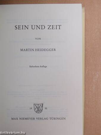 Sein und Zeit