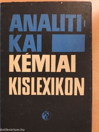 Analitikai kémiai kislexikon